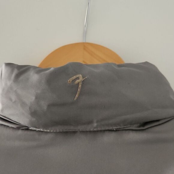 Fubu The Collection Puffer Gray Jacket 1X - Picture 8 of 15